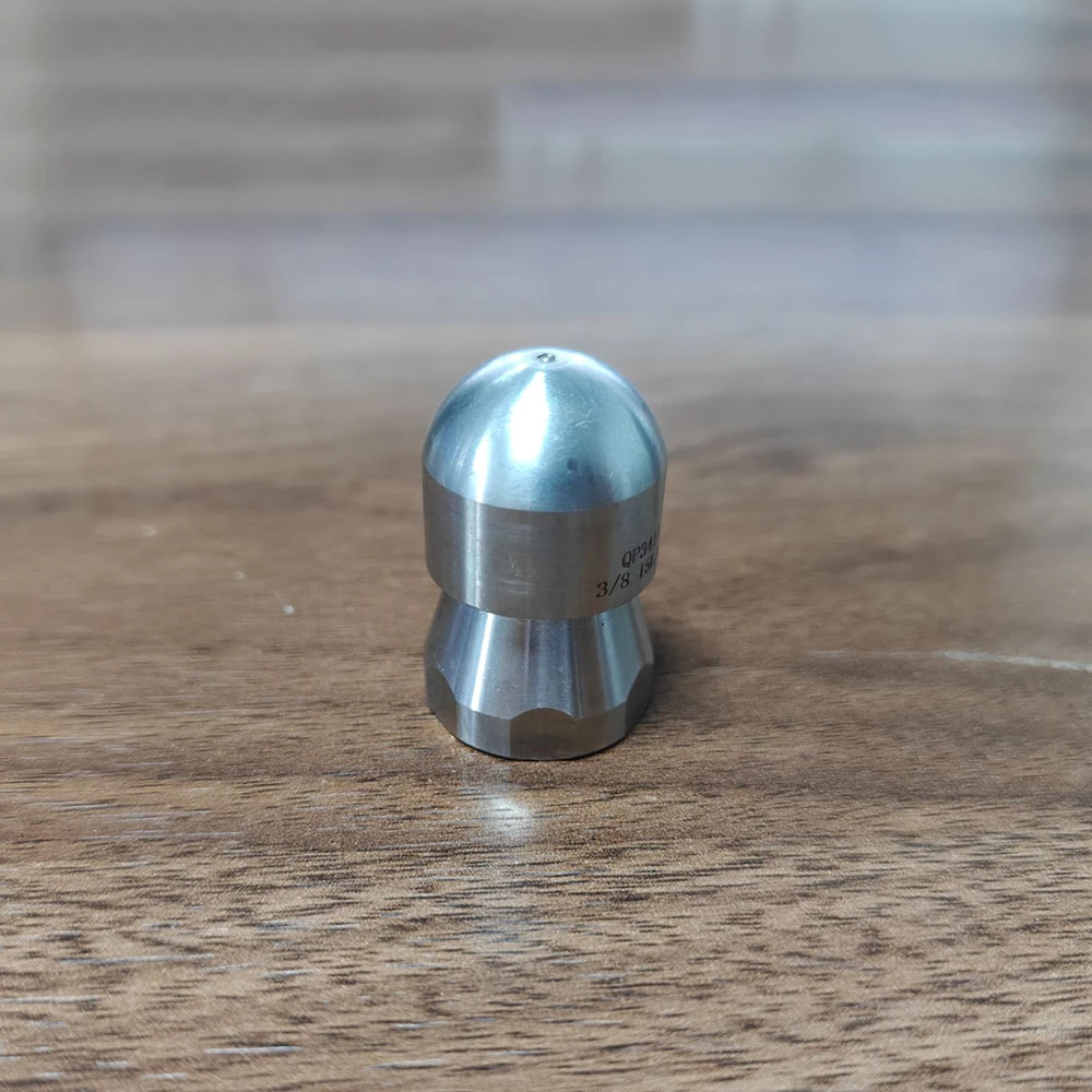 

Насадка для водяного пистолета высокого давления, 10 л, с 7 выходными отверстиями для воды для очистки трубопроводов, насадка для канализации, инструмент для очистки пола