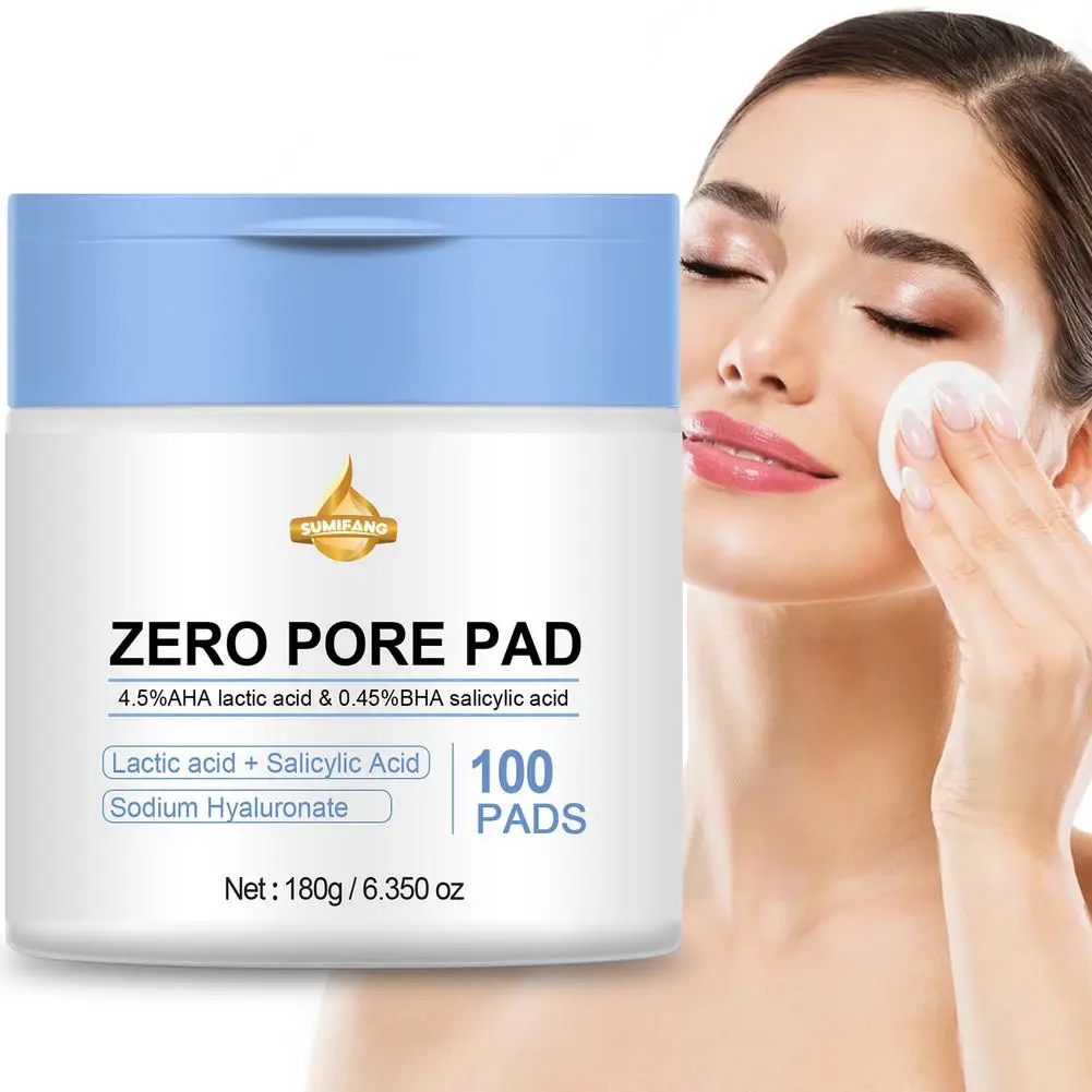 

Salicylic Acid Cotton Pads Shrink Pores Blackhead Remover Cleansing Control Softens Exfoliating Cuticles Face Soothing Pads P3U9