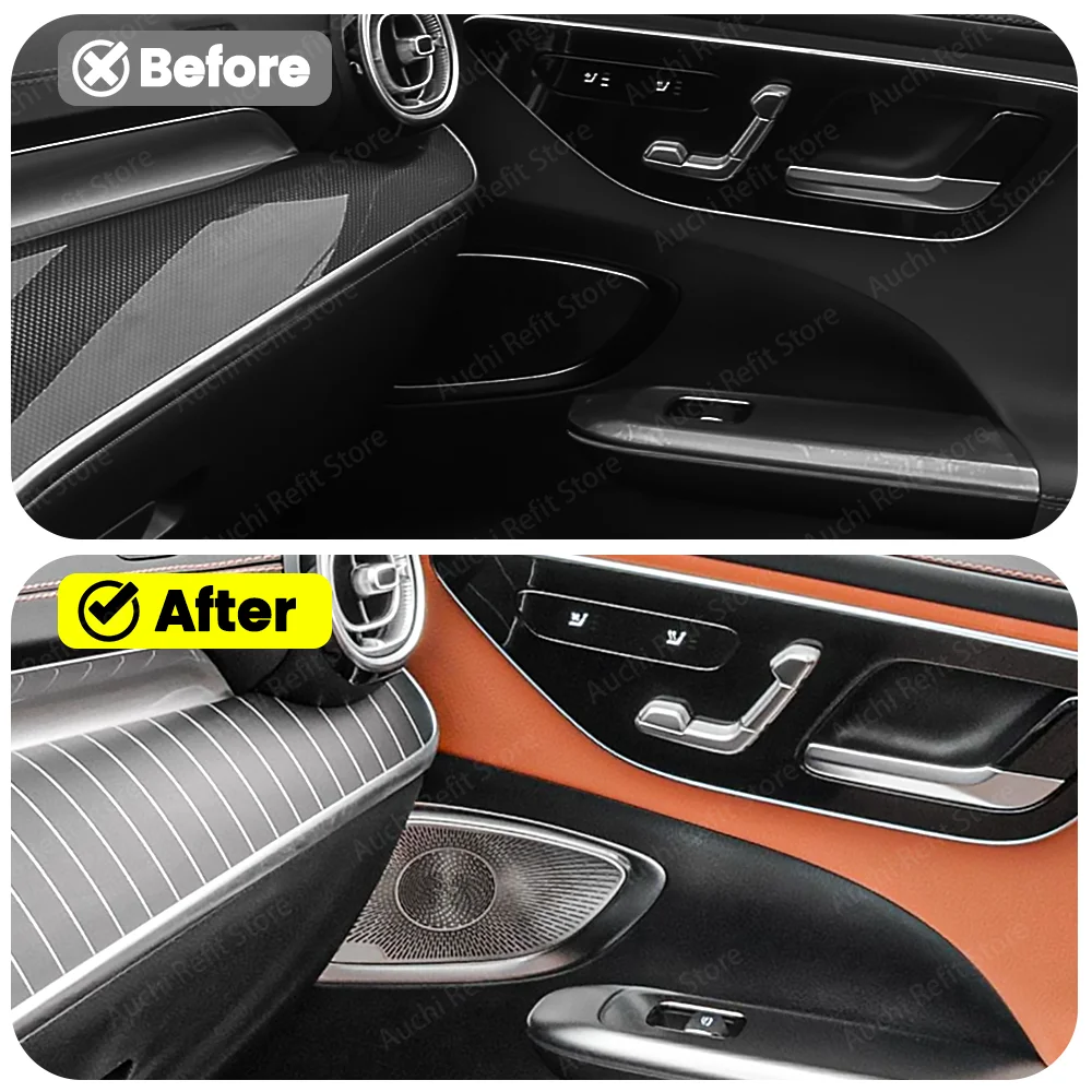 

Крышка панели громкоговорителя без света для Mercedes Benz GLC X254 C Class W206, автомобильные аксессуары, интерьерный стиль