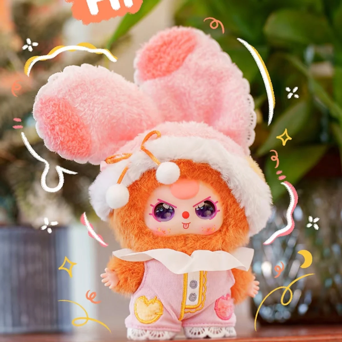 طفل ثلاثة الحلم الحلو 100% صندوق أعمى لطيف دمية أنيمي الشكل صندوق الغموض مفاجأة حقيبة أفخم قلادة الفينيل الوجه لعبة المفاتيح هدية #2