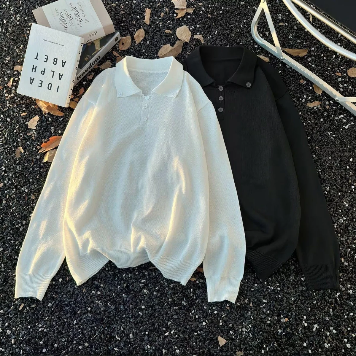 

Повседневный вязаный свитер в американском стиле ретро с v-образным вырезом, мужской цветной открытый кардиган, зимняя верхняя одежда, свободный крой, длинный све