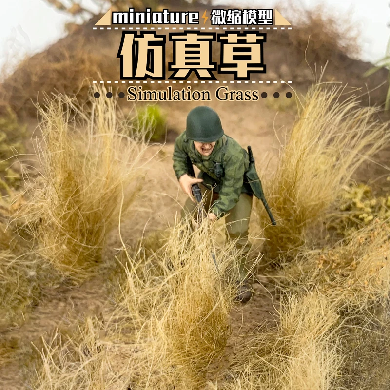 

Scene Simulation Grass DIY Model Making Railway Train Kits Architecture Building Landscape for Diorama