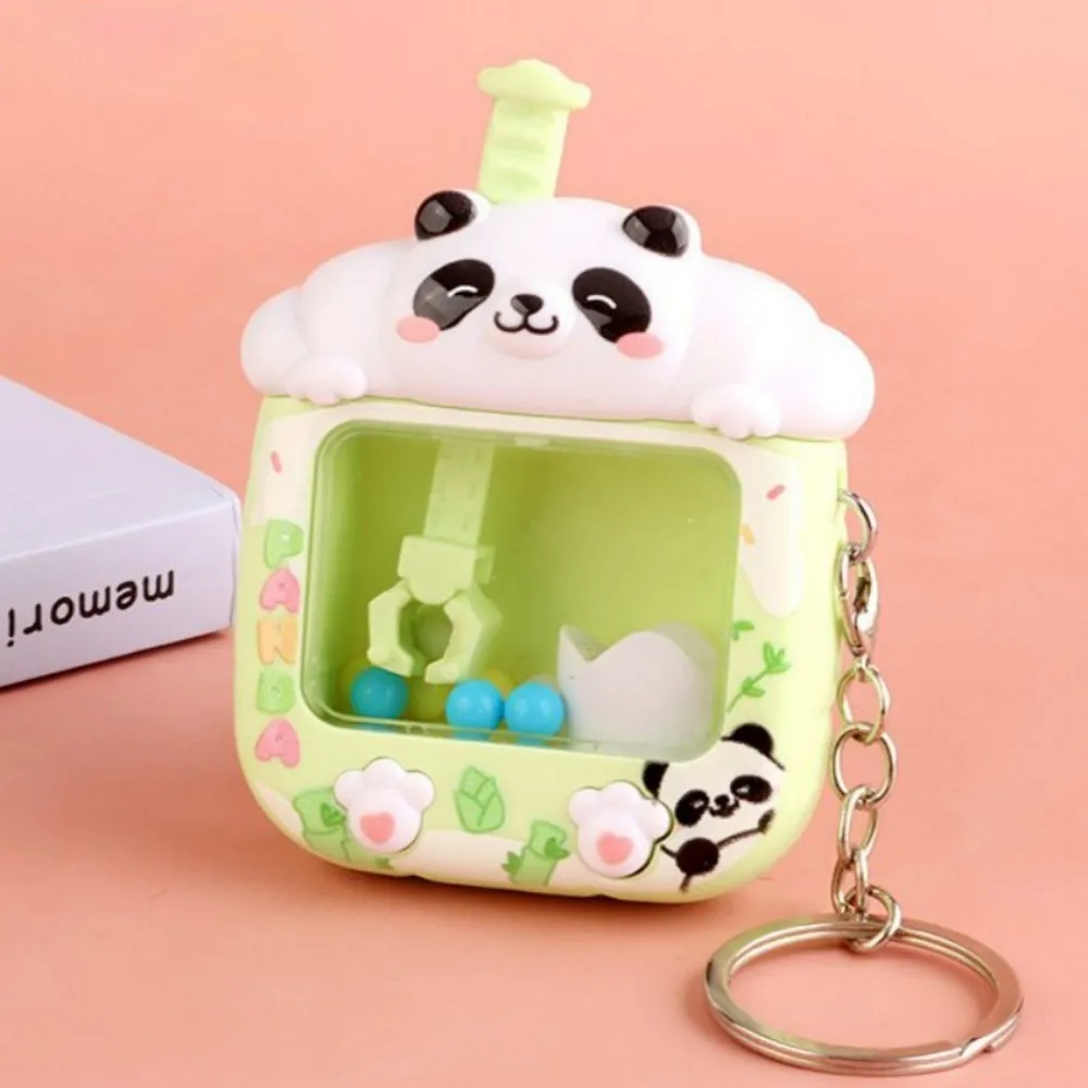 Cartoon Mini-Greifautomat Schlüsselanhänger Rucksack-Anhänger Ei-Drehspielzeug Unisex-Design für Männer und Frauen – Detail 8