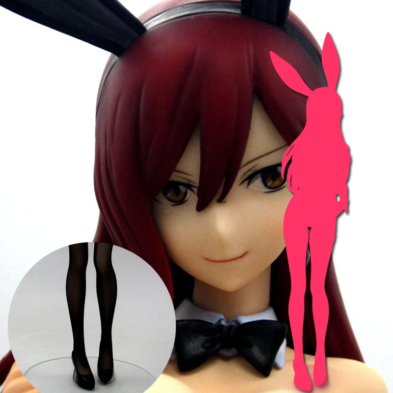 تمثال مصنوع يدويًا مخصصًا مميزًا 1/4 شخصيات لوسي هارتفيليا ارزا القرمزي الأرنب فير ماكايزو المثير R18