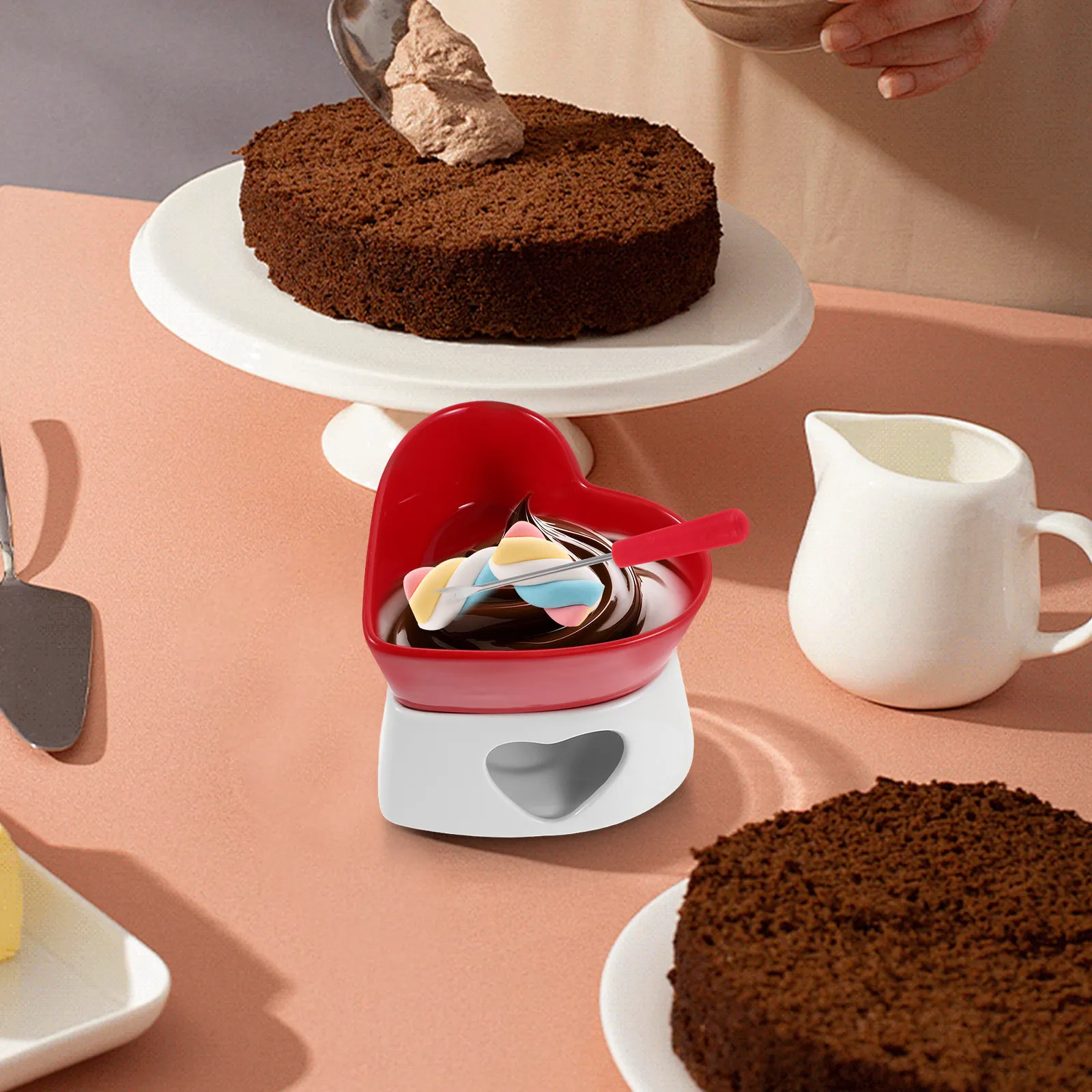 Set di Fonduta in Ceramica a F - Fondue Pot Ceramic recensione e prezzo