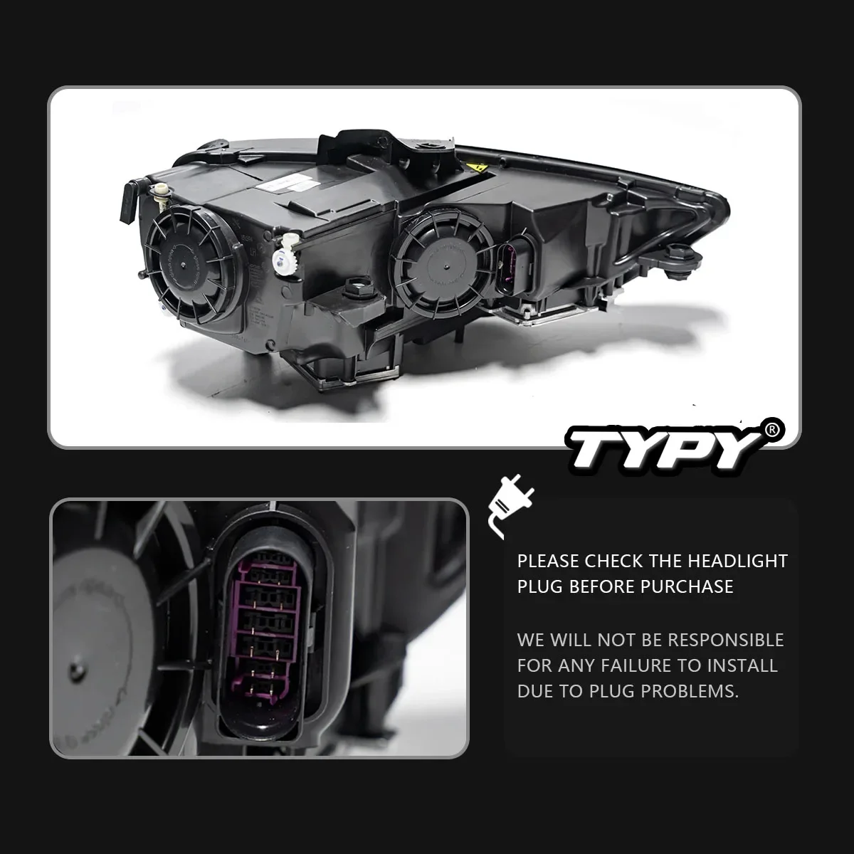 

Car Headlights For Audi A3 Headlight 2013-2016 LED Headlight Projector Lens DRL Sequential Turn Signal