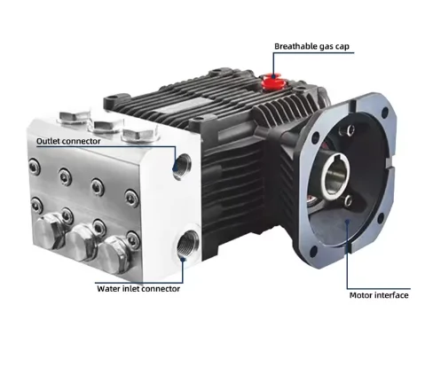 Triplex Plunger High Pressure Pump 16L/min SWRO Desalination