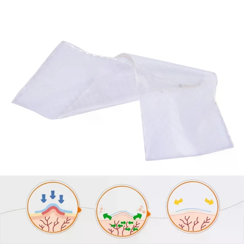 Scar Therapy Remove Trauma Burn Silicon Patch Reusable Acne Gel Skin Repair New
