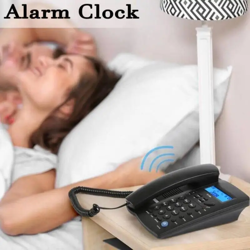 الهواتف المكتبية الهاتفية للهاتف المحفوظة على الأرض مع أزرار كبيرة هاتف TCF3000