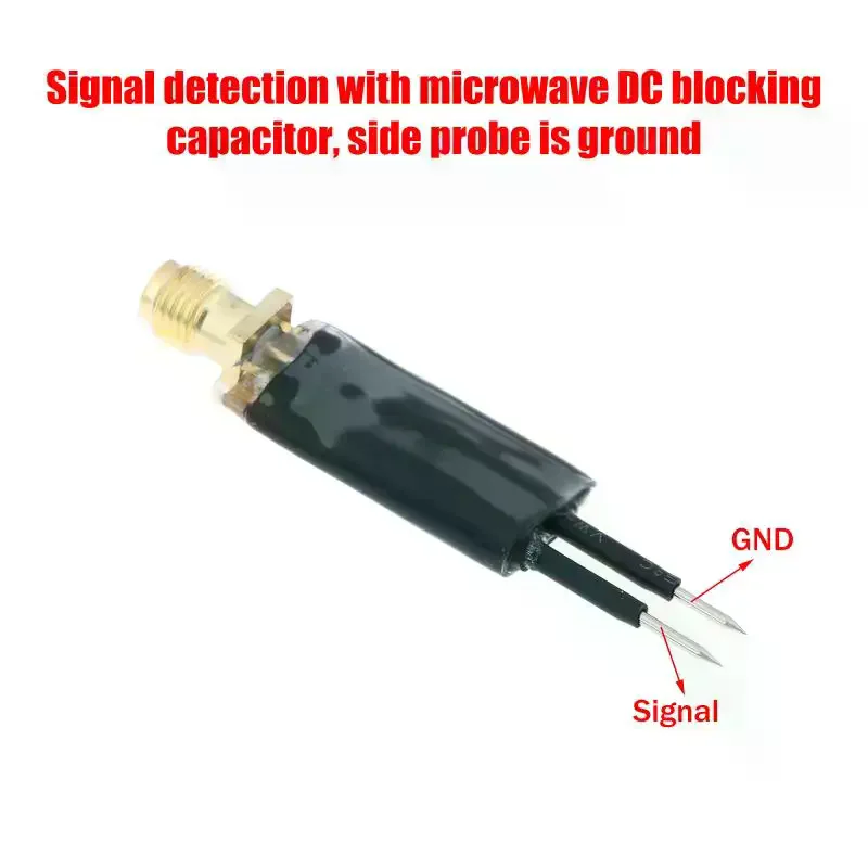 SMA To BNC Test Probe Needle Adapter - RF Spectrum Analyzer Probe Pin For EMC Testing, RF Signal Measurement & Ham Radio Repair