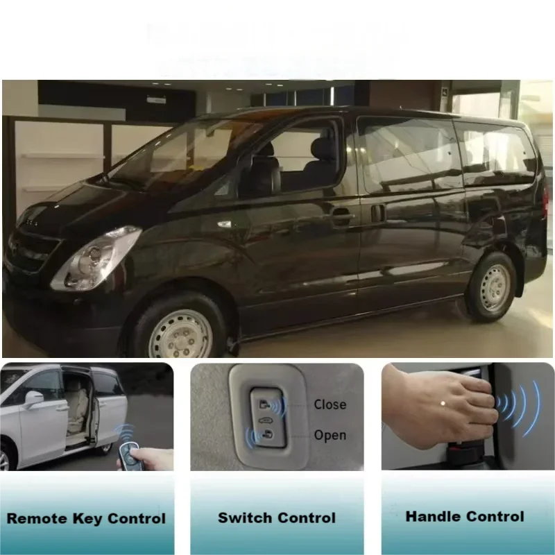 Van Bus Electric Middle Car Door For Toyota Granvia Majesty Automatic Power Sliding Door Drive System Kits For Toyota HiAce H300