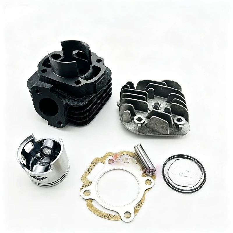 Modified Big Bore Cylinder Kit For JOG50 ZR 2‑3‑4‑5 Generation Scooter, 44‑47mm 2‑Stroke Engine Cylinder Assembly