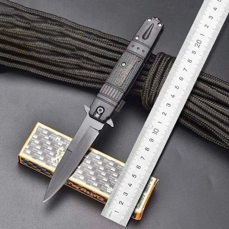 سكين قابل للطي في الهواء الطلق، نجاة برية متعددة الوظائف، الدفاع عن النفس، معدات التخييم المحمولة، سكين صغير
