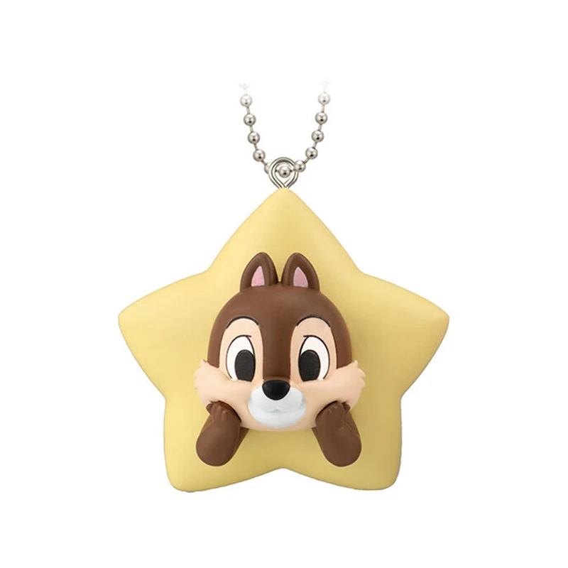 Bandai 4PCS Gashapon Pooh Chip Dale Anime Toy For Kid Action Figure Gift Collectible Model Modeling Ornaments Desktop Decoration