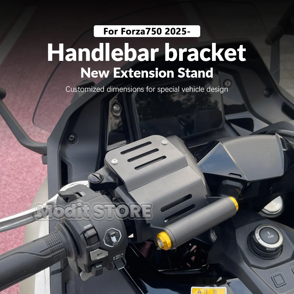 For Honda Forza750 FORZA 750 nss750 2025 2026 Motorcycle Handlebar Extension Bracket GPS Navigation Mobile Phone Holder 22MM