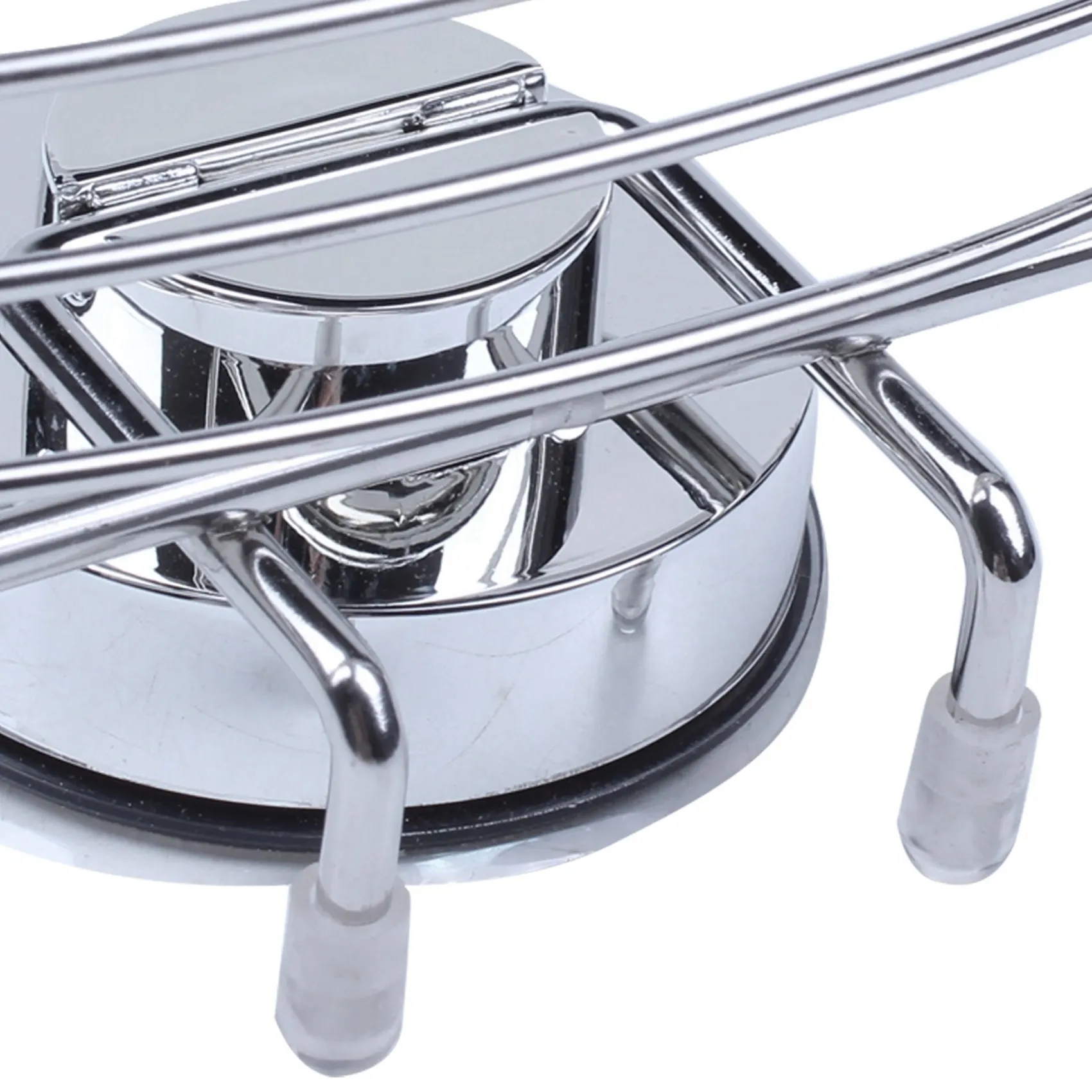 

PZHI-2X Super Powerful Vacuum Suction Stainless Steel Soap Dish Sponge Holder With Locking Suction (Soap Dish)