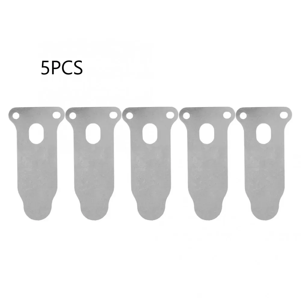 Brand New High Quality Valve Plates Tongue Shape Home Garden Metal Tools Parts Valve Plate Workshop Equipment 5pcs