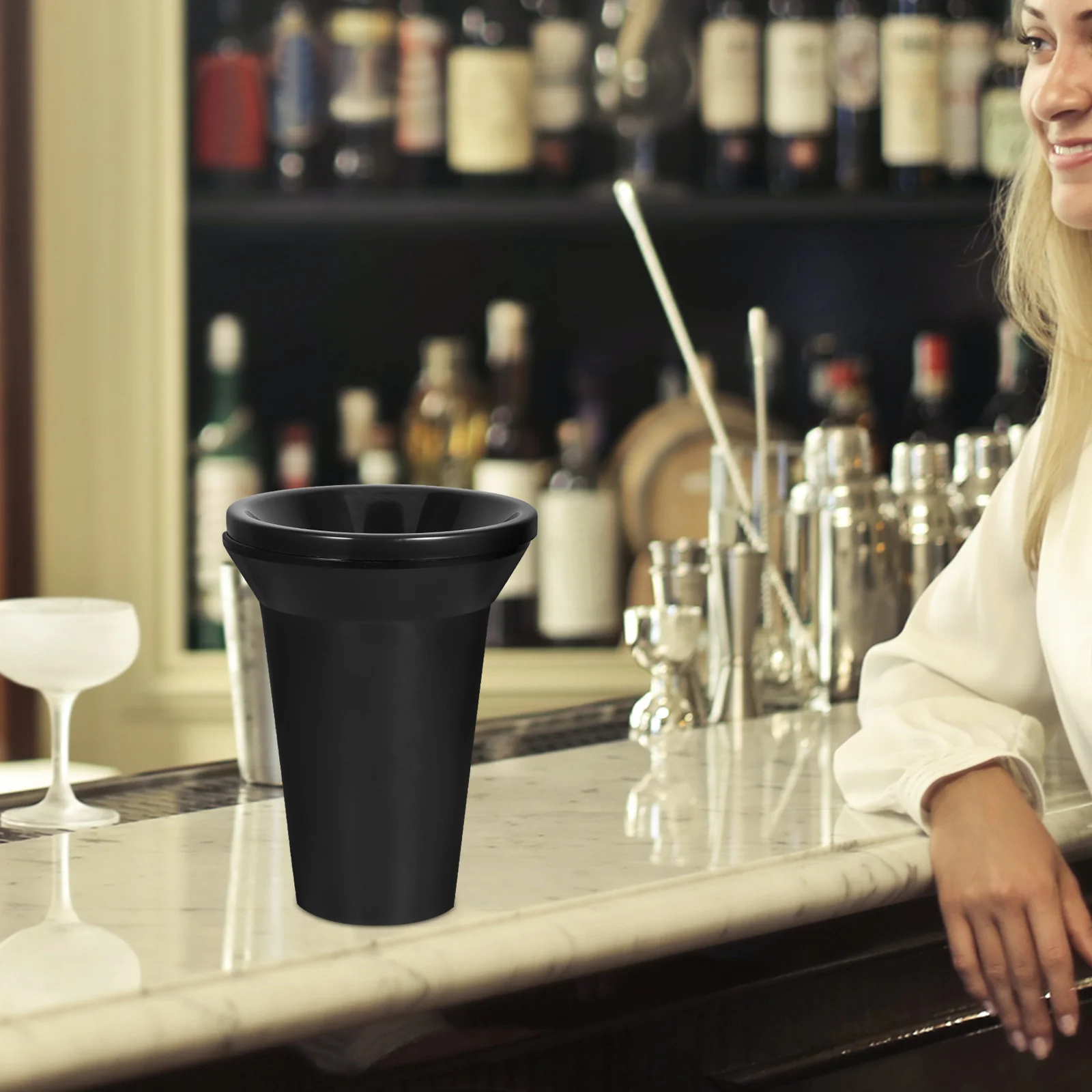 Beverage Spit Barrel Drinks Western Plastic Ice Buckets Alcohol Fermenter Black Pp Beer Storage