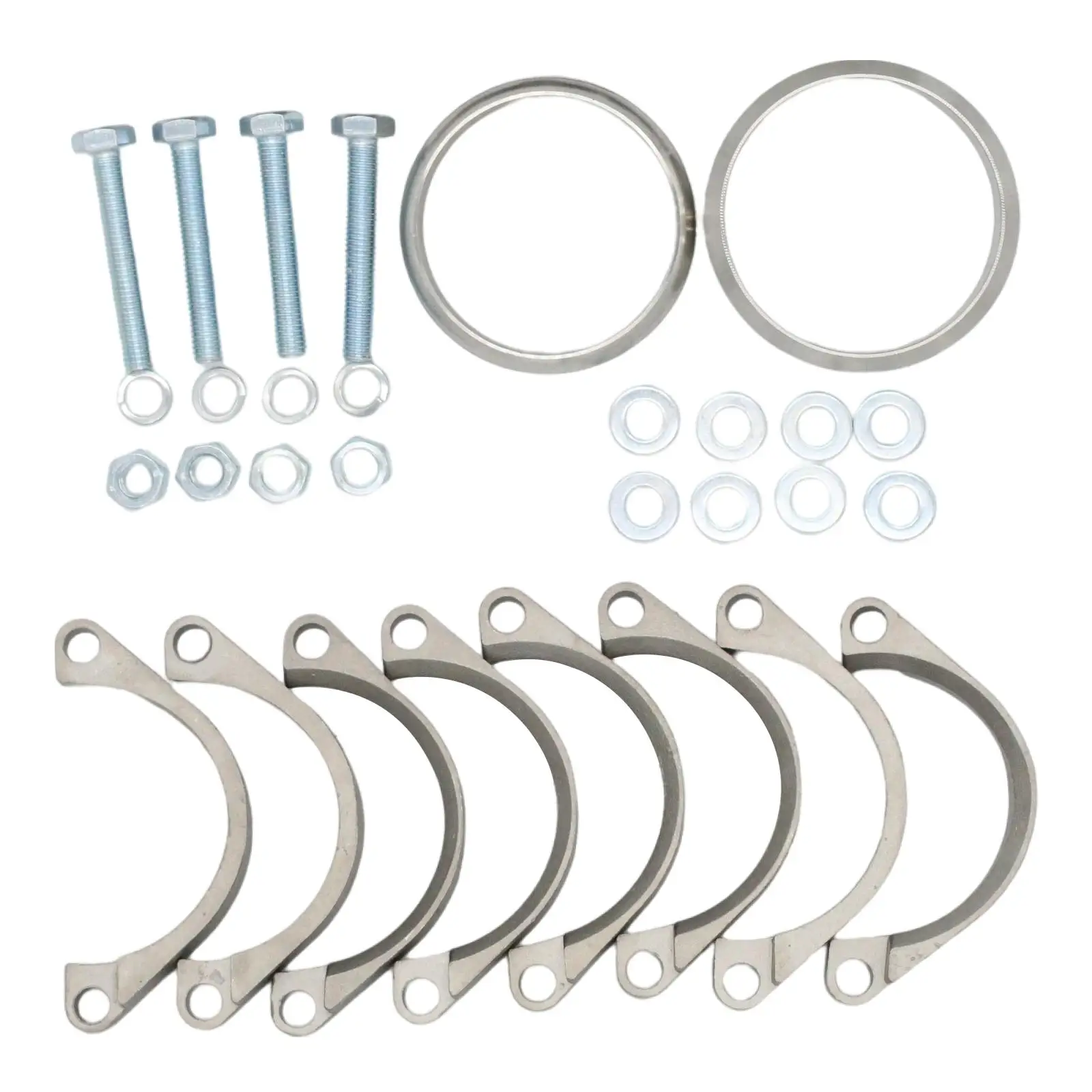 Lohobby Exhaust Flange Repair Clamp Kits ,18101405737 ,Replacement x8R0092, Fit