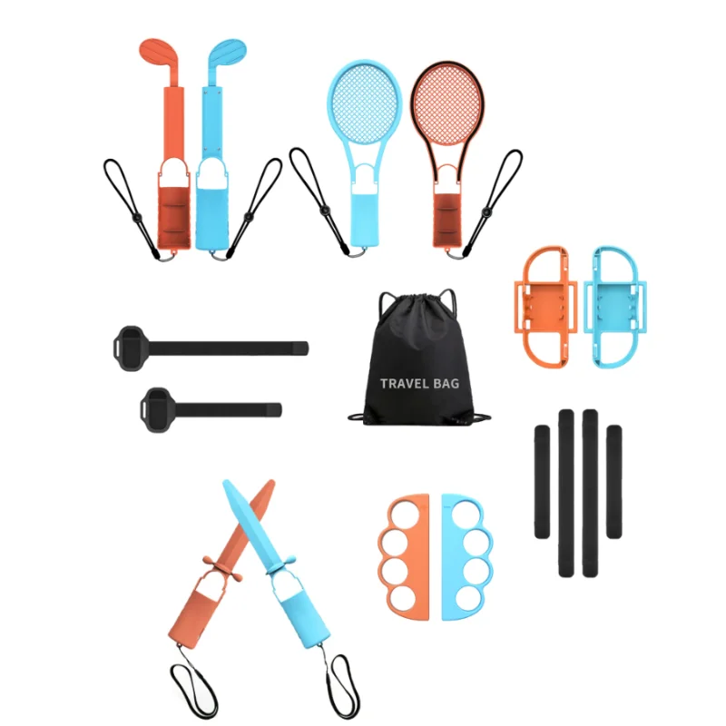 

Лидер продаж для Nintendo Switch 2 12 в 1, спортивный комплект, ручка, ракетка для NS 2, с ручкой на запястье, спортивные соматосенсорные аксессуары Se