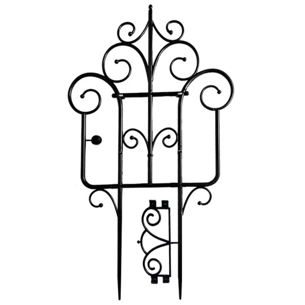 سياج بلاستيكي للمناظر الطبيعية 3 بوصة PVC على الطراز الأوروبي في الحديقة متفوقا الحدود سياج حديقة قابل لإعادة الاستخدام لسرير الزهور ساحة الرصيف #1