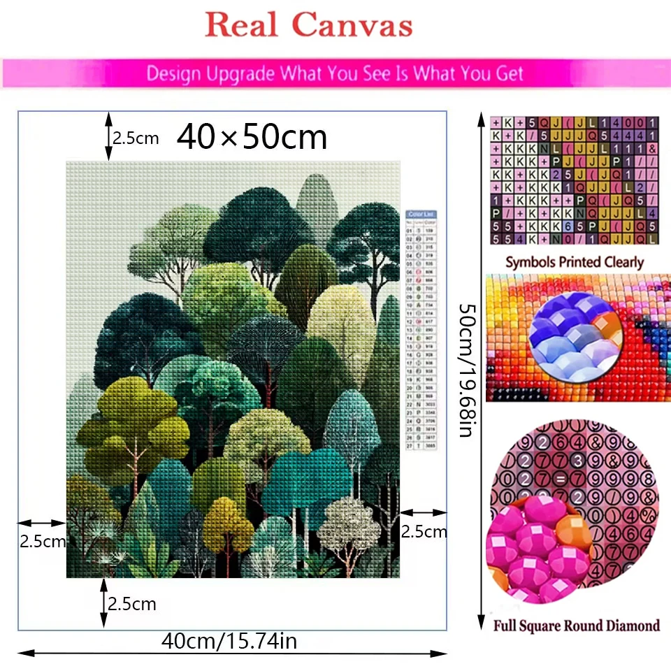 5D DIY Diamant Malerei Landschaft Kunst Diamant Mosaik Kreuzstich Kit Baum Landschaft Strass Stickerei Home Dekoration