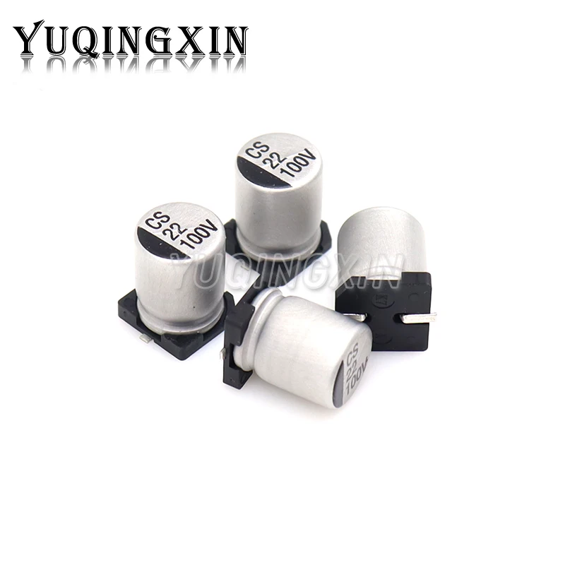 10st Smd Aluminium Elektrolytische Condensator 10V 16V 25V 35V 50V 1Uf 2.2Uf 4.7Uf 10Uf 22Uf 47Uf 100Uf 220Uf 330Uf 470Uf 1000Uf