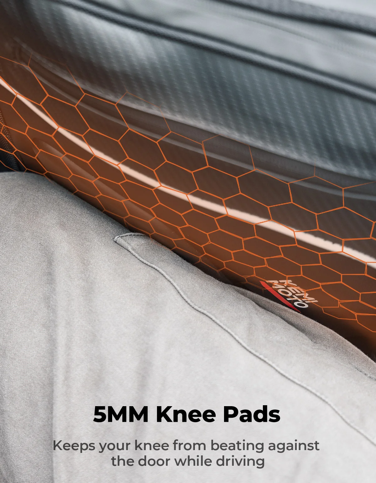 Bolsas de puerta EVA, bolsa de almacenamiento con protección de rodilla para Can-Am Maverick Trail/Sport/Commander 700 800 1000 R Max, cremallera resistente al agua