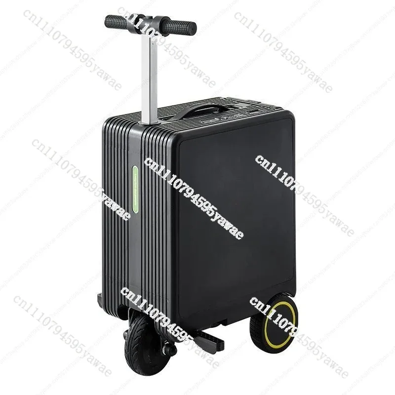 For 20‑Inch Ride‑On Electric Trolley Luggage, Detachable Riding Walking Suitcase For Daily Travel