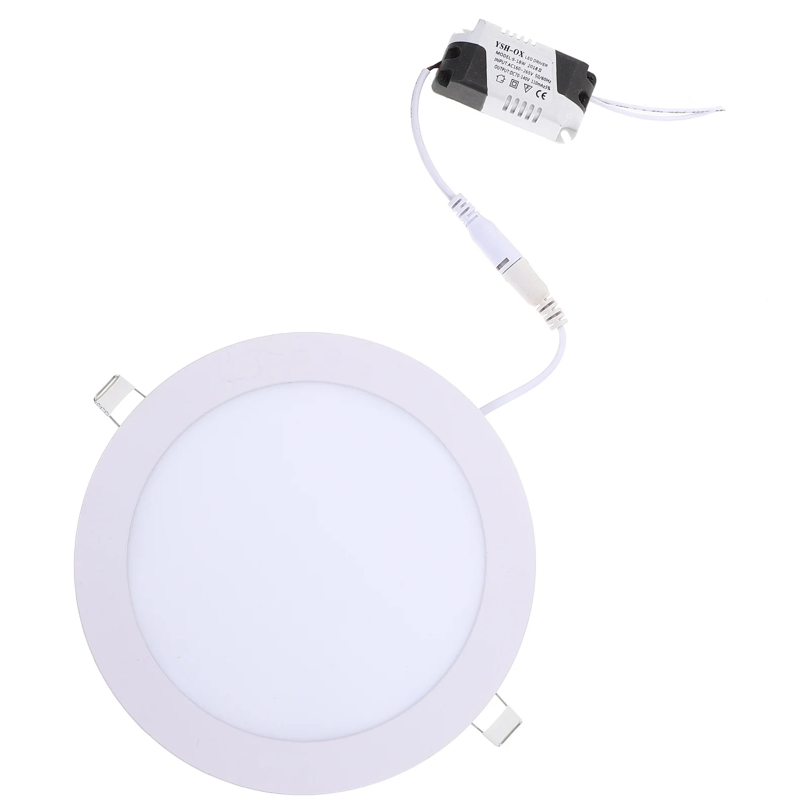 Ultra-mince encastré LED Downlight panneau lumineux à intensité variable pour la maison cuisine salle de bain élégant élégant