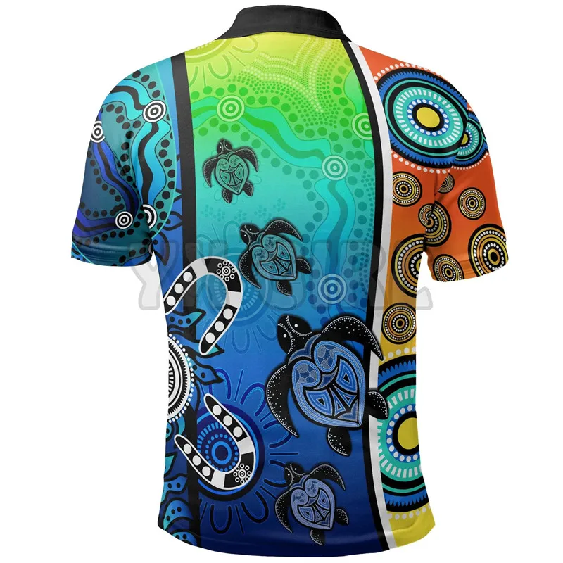 Summer Shirts Women for Men Australia Aboriginal Torres Strait Blood In Me 3D Printed Short Sleeve T