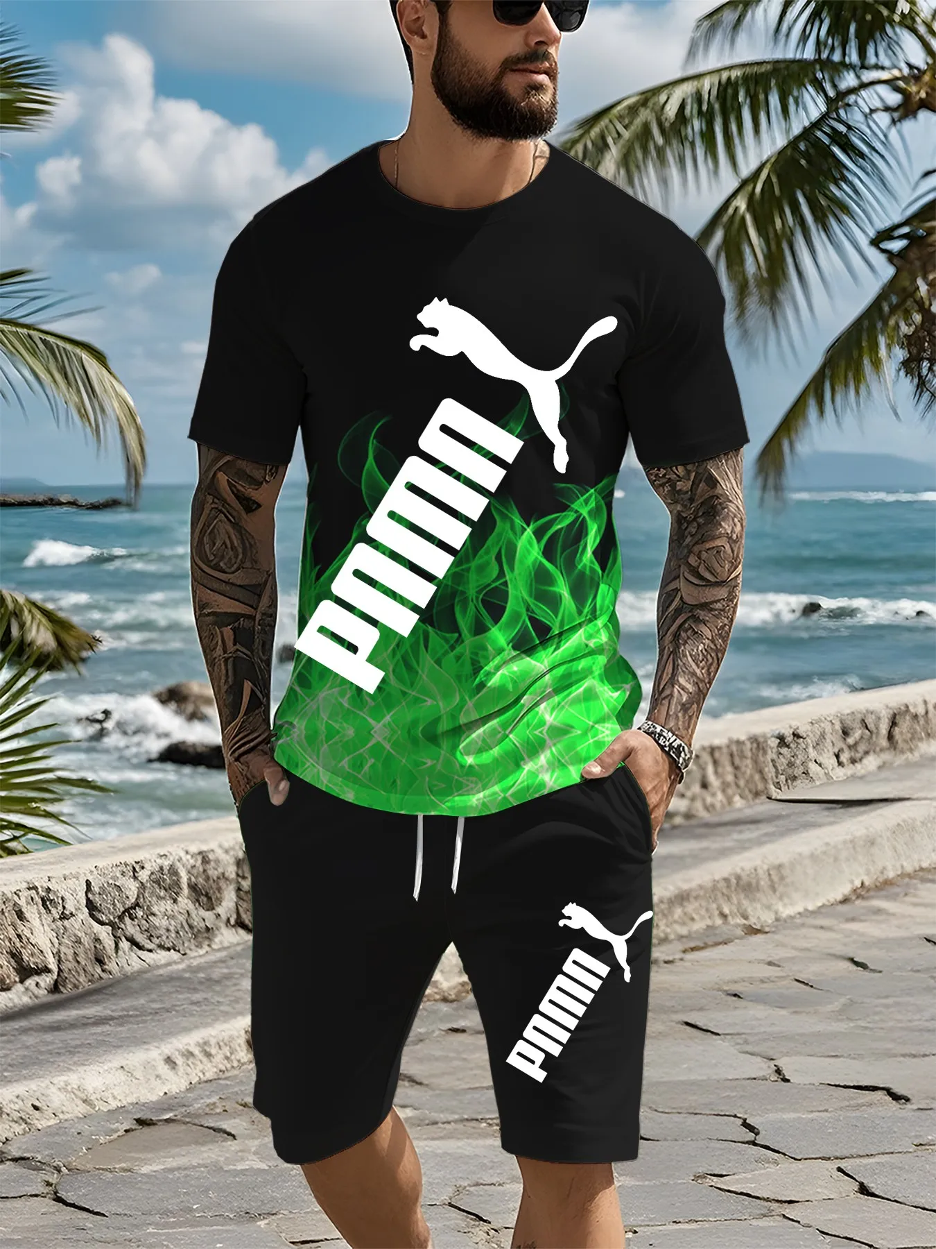 Bullpadel sport male t-shirt tennis sport short sleeve 3d printed football training t-shirt summer badminton training