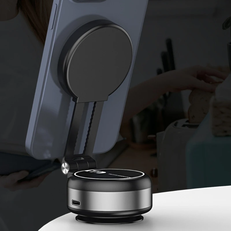 Car Mount Bracket Rack with Electric Vacuum Grip Nonslip Adjustable Dashboard Stand for 4.7\