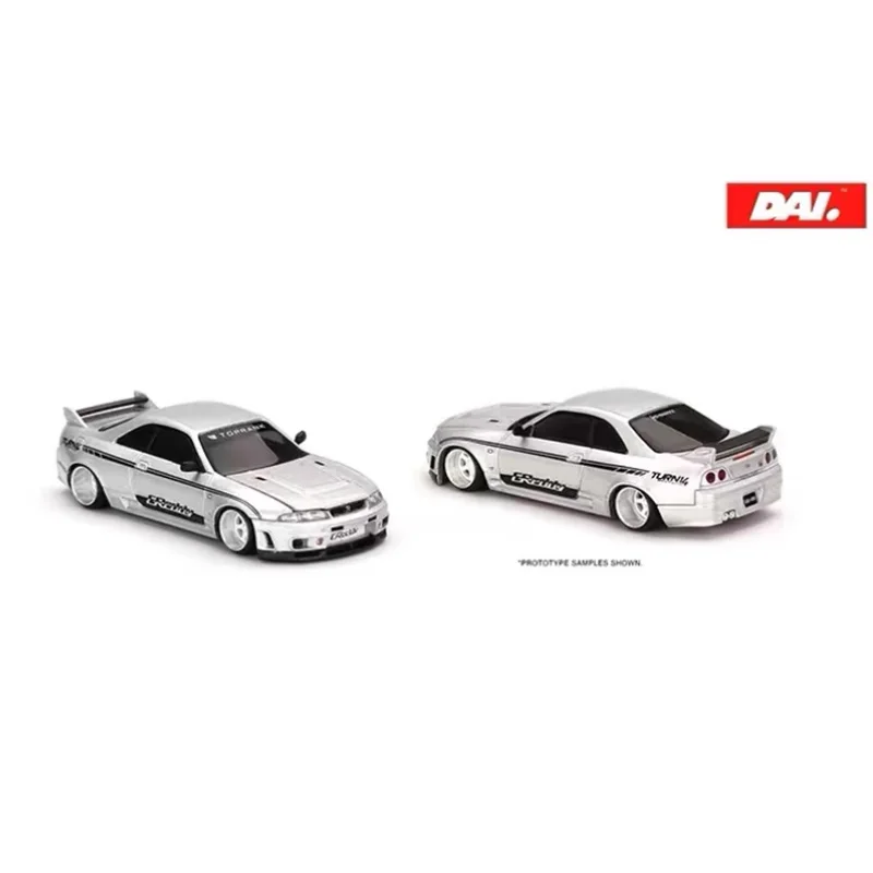 

Diecast 1:64 Scale Skyline KHMG097 GT-R(R33) Alloy Car Model Finished Product Simulation Toy Collection Gift Static Model
