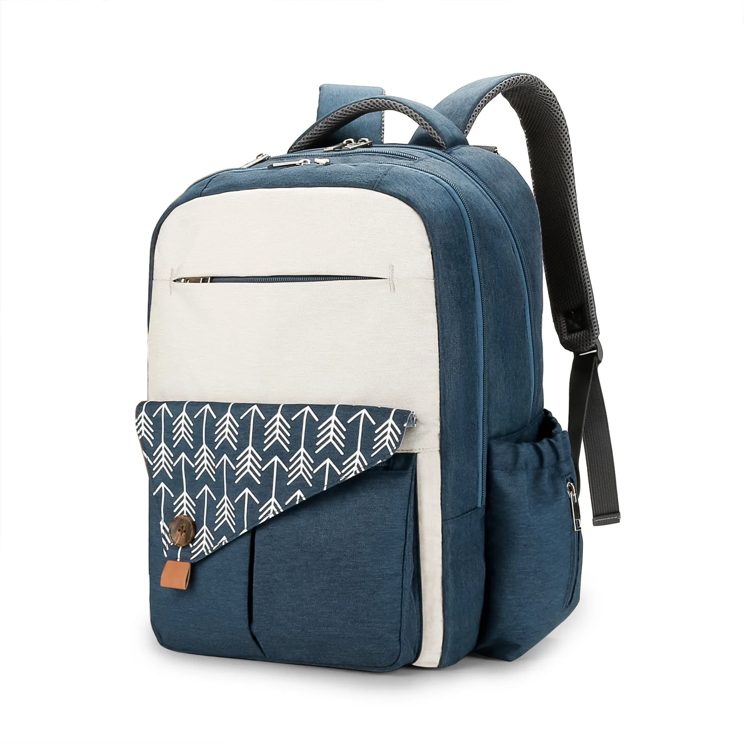 حقيبة السفر حقائب المومياء الطفل أكياس الحفاضات حقيبة الظهر متعددة الوظائف طارد المياه حقيبة حفاضات كبيرة على ظهره النشاط والعتاد #2