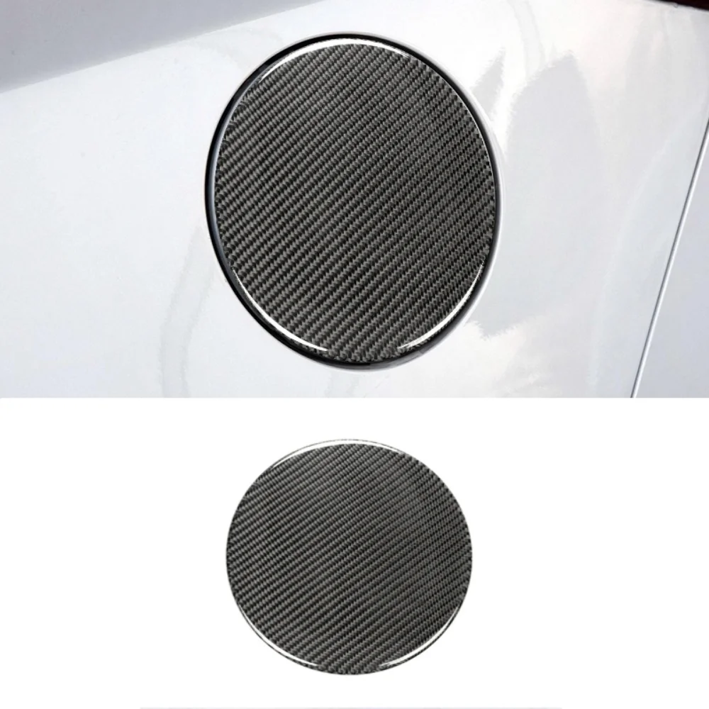 

For Mazda 3 Axela 2014-2019 Car Exterior Oil Fuel Cap Cover Trim Sticker Trim Auto Accessories Decoration Carbon Fiber