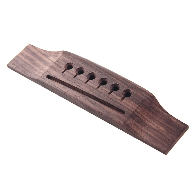 Gitarrenbrücke Größe 41 Zoll Rosenholz Akustikgitarre Klaviergröße 6-Saiten-Kabelbrücke Gitarrenzubehör