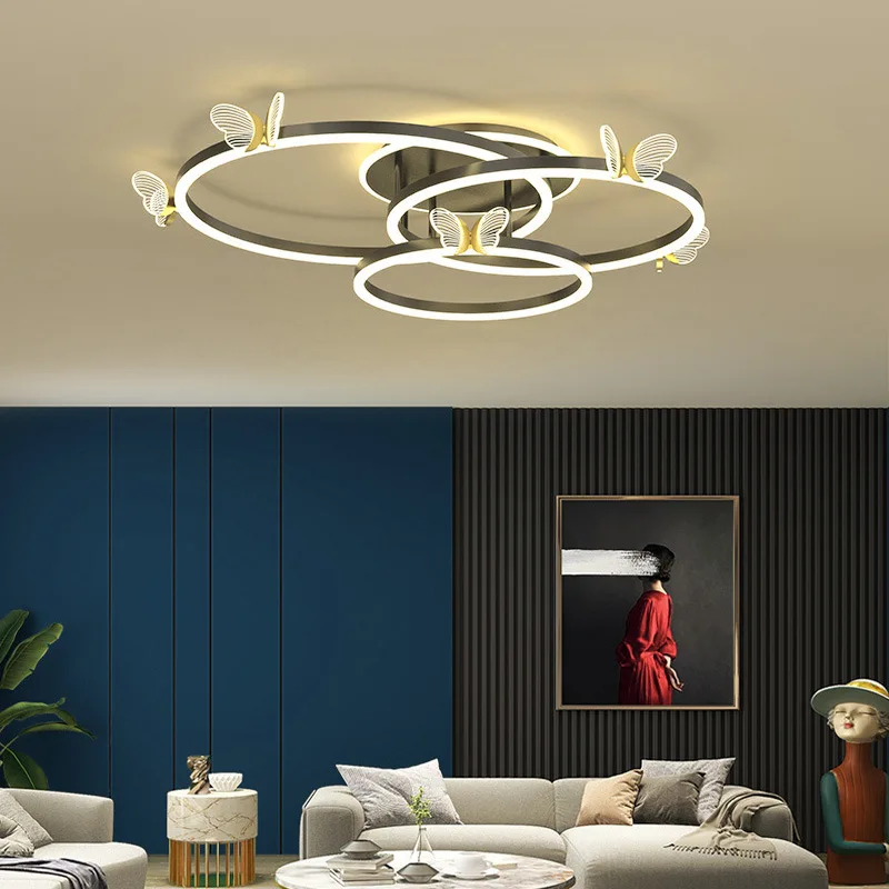 Luxury Project  LED Ceiling Light office Fixtures  Living Room classroom Ceiling Lamp Modern Bedroom Indoor Lighting luminaria