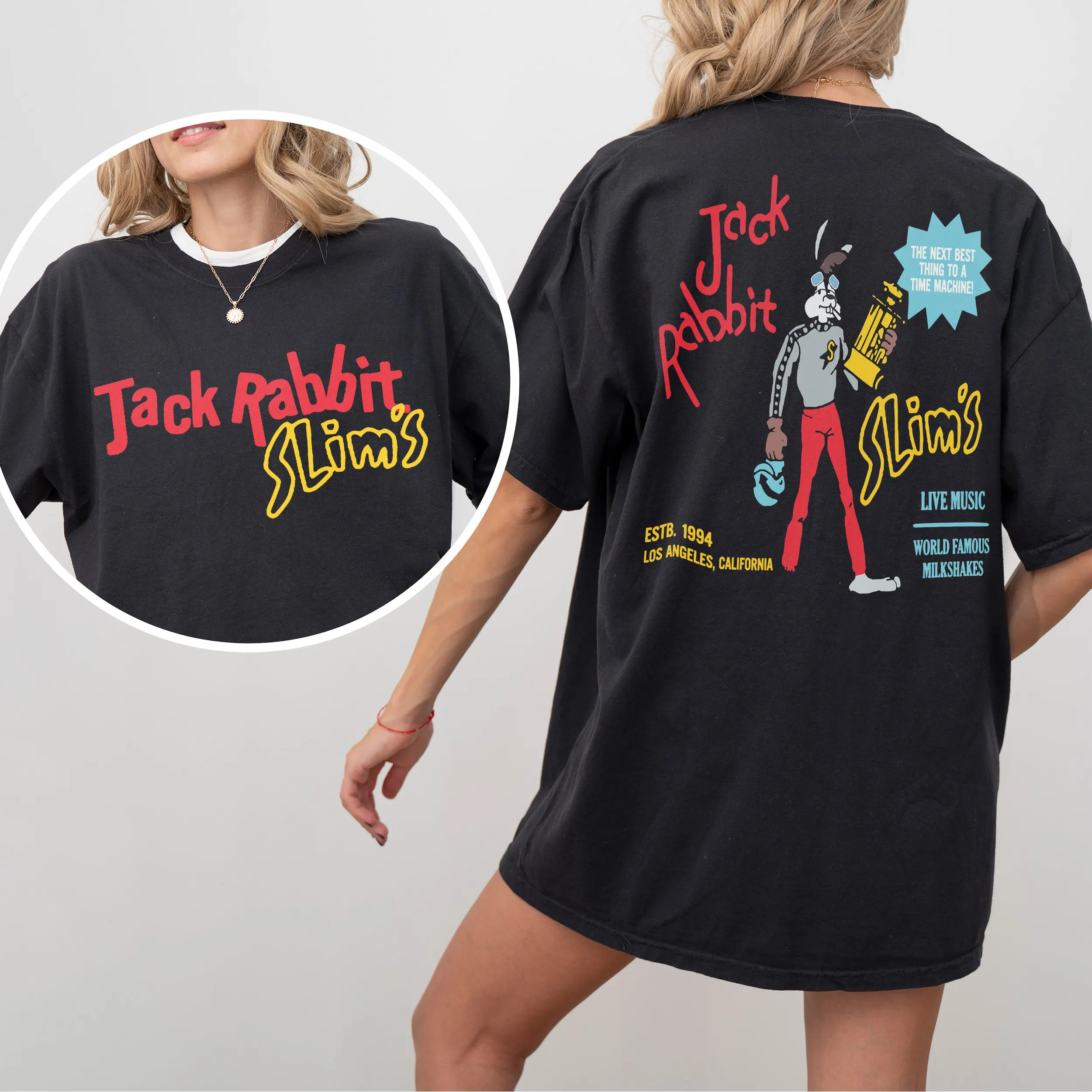 women's-plus-size-retro-tarantino-movie-t-shirt-cotton-breathable-fashionable-and-versatile-unisex-streetwear-oversized