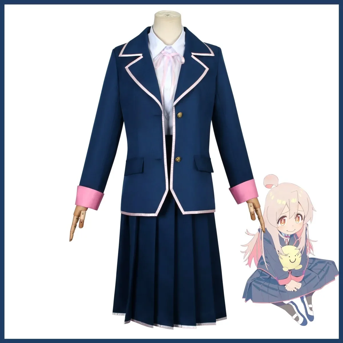 Anime Onimai: Im Now Your Sister! Oyama Mahiro Cosplay Costume Wig Japanese JK School Uniforms Skirt Woman Kawaii Campus Suit