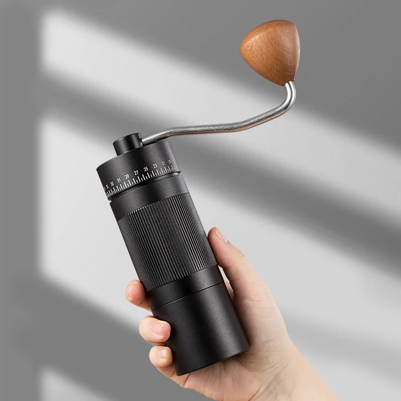 

Coffee Bean Manual Grinder Outer Adjustment Thickness Hand Grinder Coffee Machine Stainless Steel Core Outdoor Hand Grinder