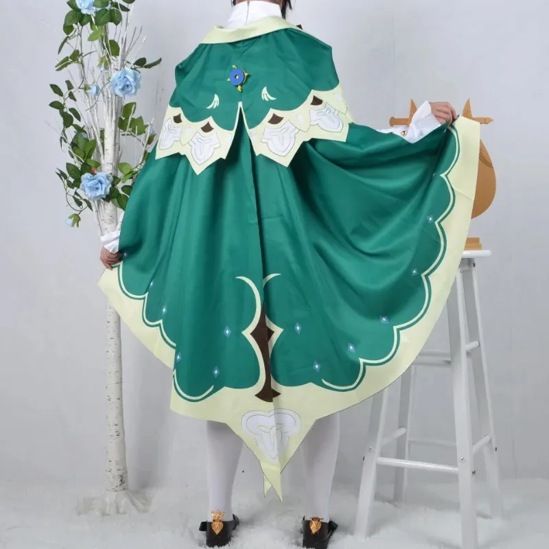 زي Bear's Home A Genshin Impact Twenty Venti النسائي، زي أنيمي عالي الجودة للهالوين، فستان جديد 2025