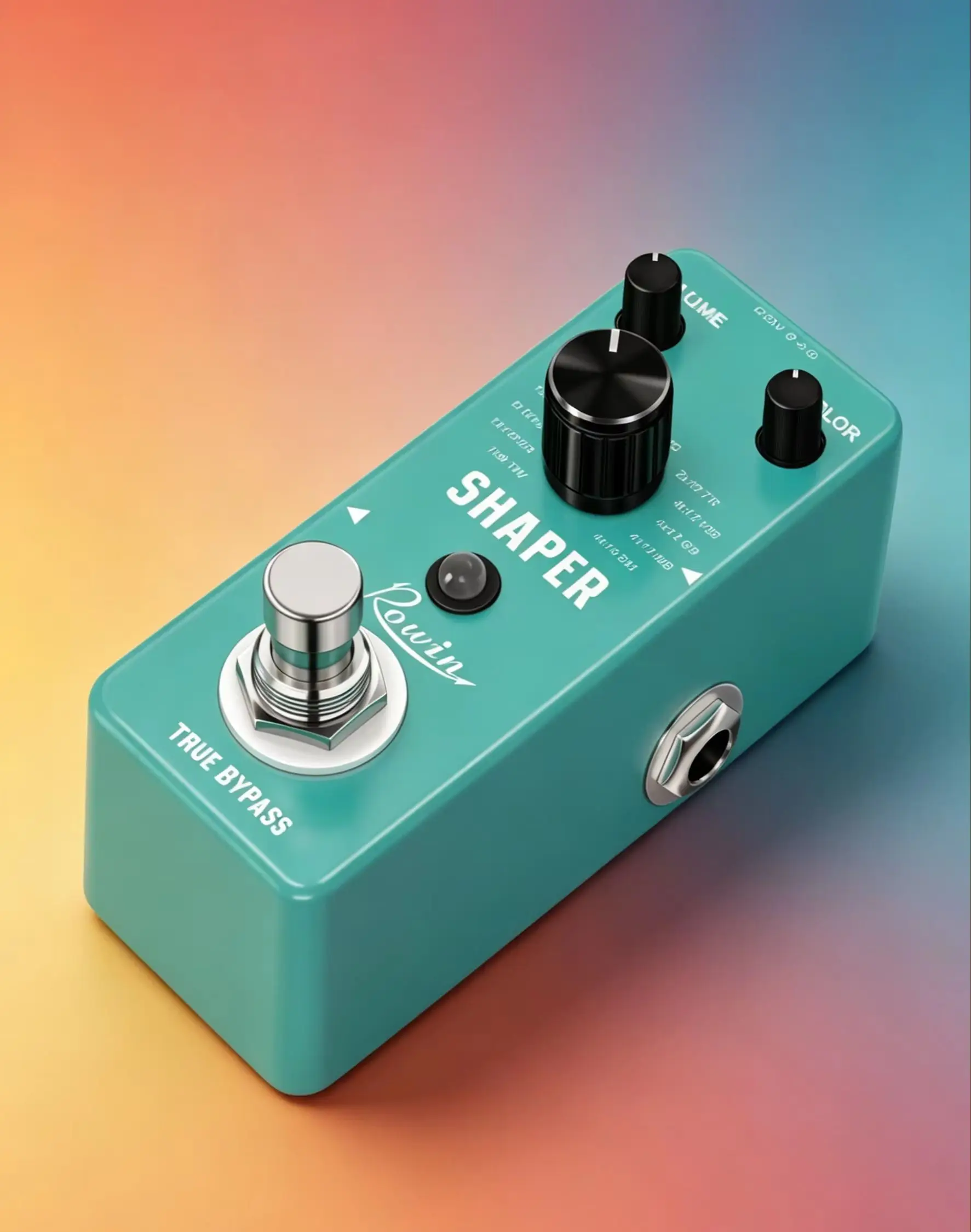 Rowin LEF-3802 Shaper Cabinet Simulator Pedal, 11 Amp Cab Simulations True Bypass Guitar Effect