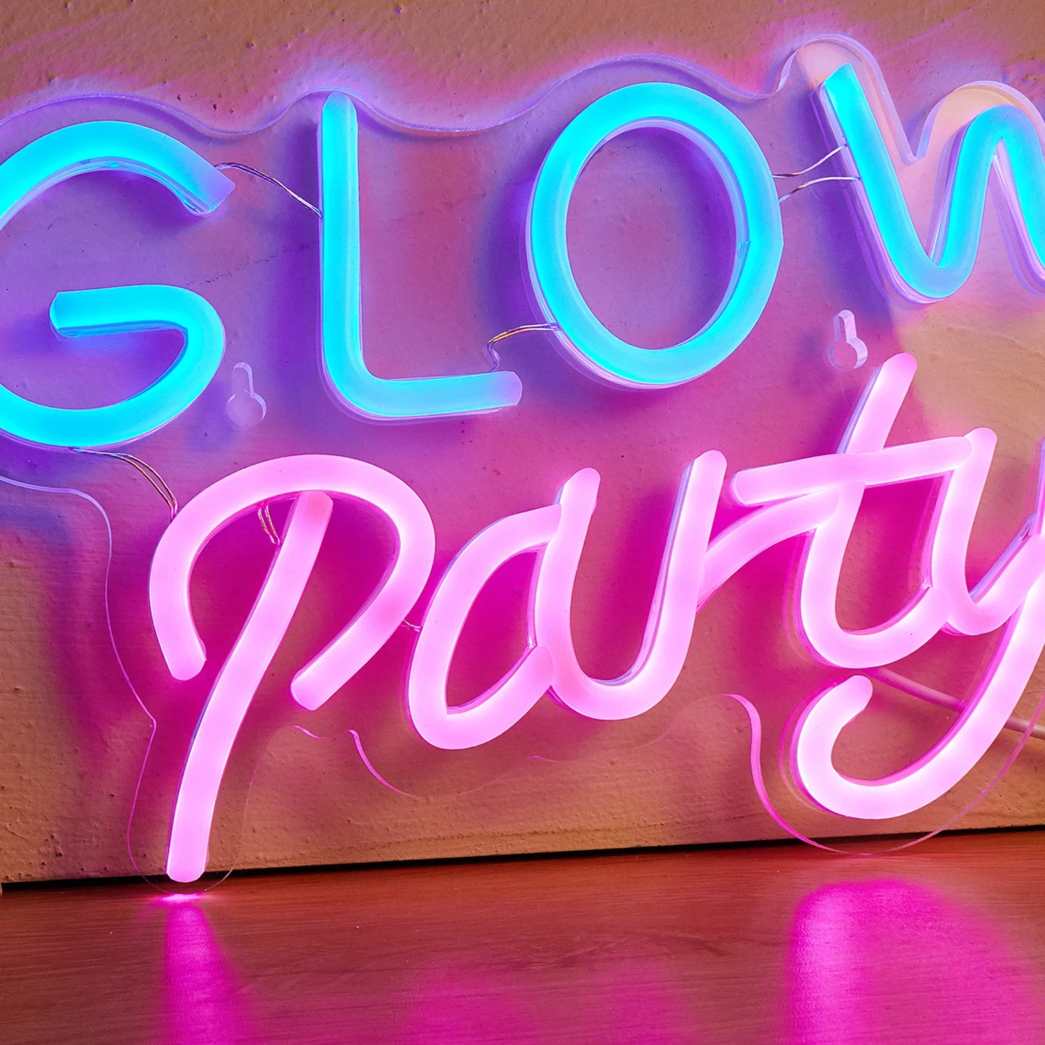 Enhance Your Home Decor with Stylish, Eye-Catching Glowing Neon Chi-buy USB Powered Party Room Signs - Unique, Colorful Lighting