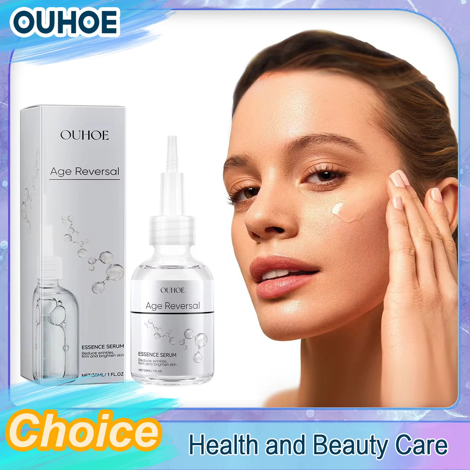 

Fine Lines Lifting Face Serum Hyaluronic Acid Repair Moisturizer Smooth Facial Rejuvenation Improve Roughness Skin Care Product