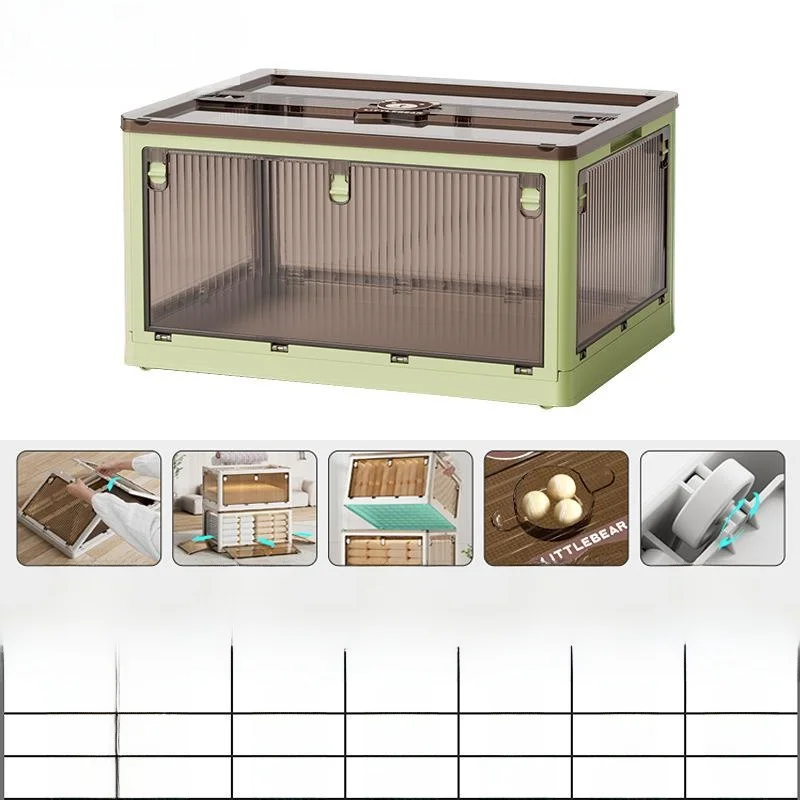 Modern Minimalist Plastic Storage Box Car Loadable Five Door Household Extra Large Clothes Quilt Organizer Stackable Storage Bin