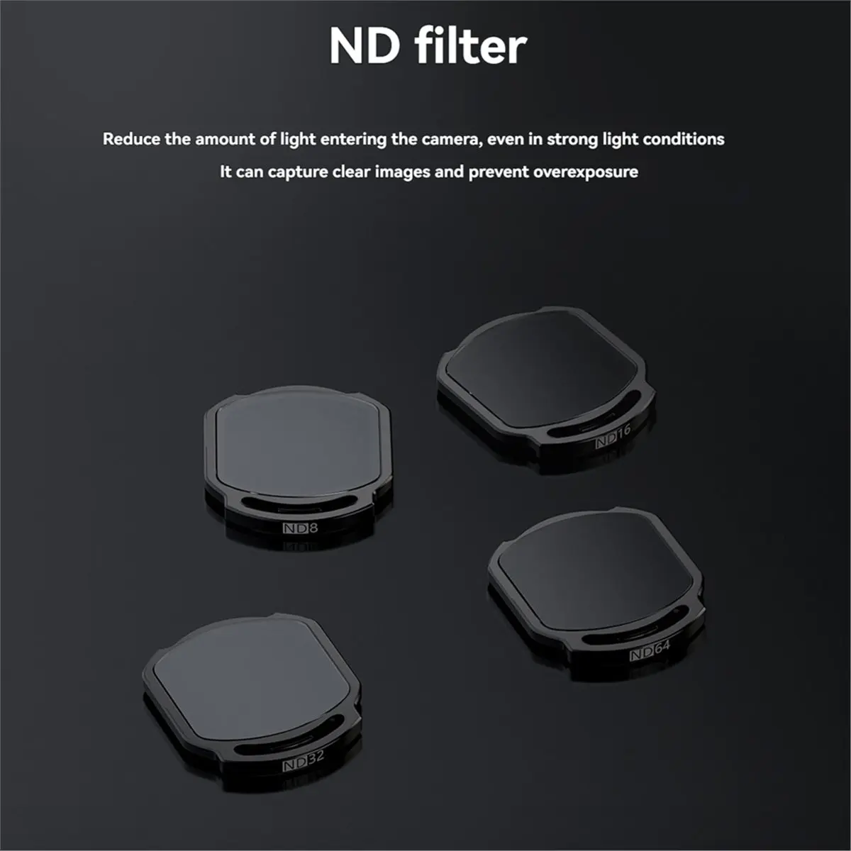 Summer sale- For O4 Air Unit Pro Filter Kit UV/ND8/ND16/ND32/ND64 FPV Lens Protection for O4 Air Unit Pro Accessories