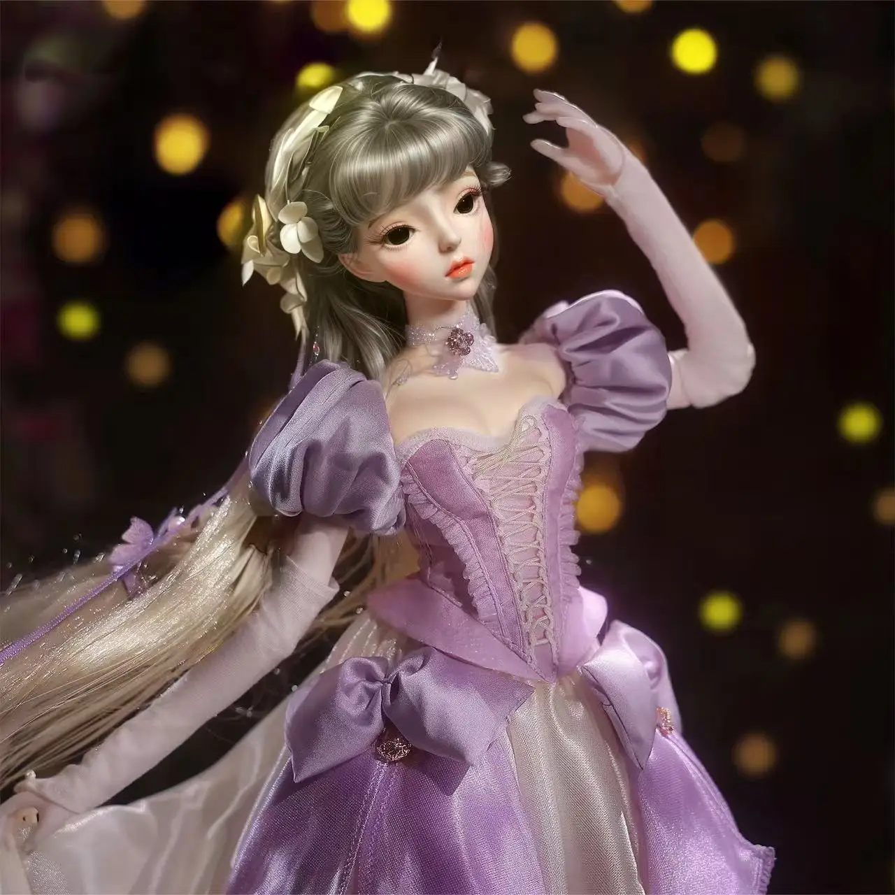 Dream Princess 1/3 scale doll, 62 cm ball-jointed doll complete set, with random clothing, shoes and headwear accessories, girl