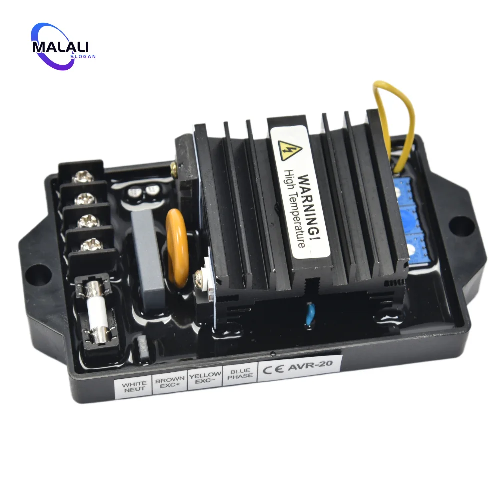 

AVR-20 AVR20 AVR Automatic Voltage Regulator 20A Brushless Generator Stabilizer Diesel Genset Parts