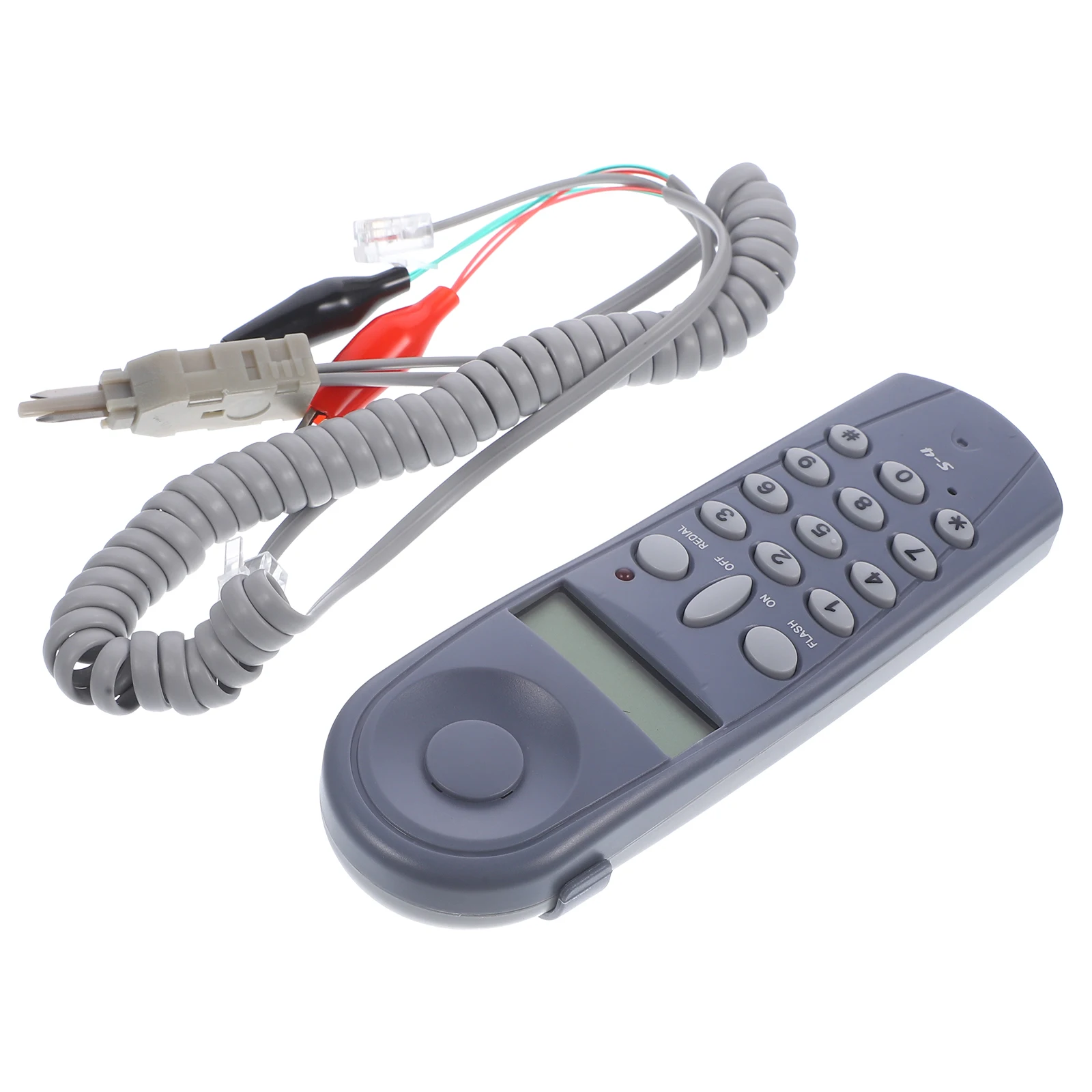 

1 set Abs Cable Tester Tool Connectors Network Wire Line Detection Phone Test Set Professional High Accuracy For Home Office
